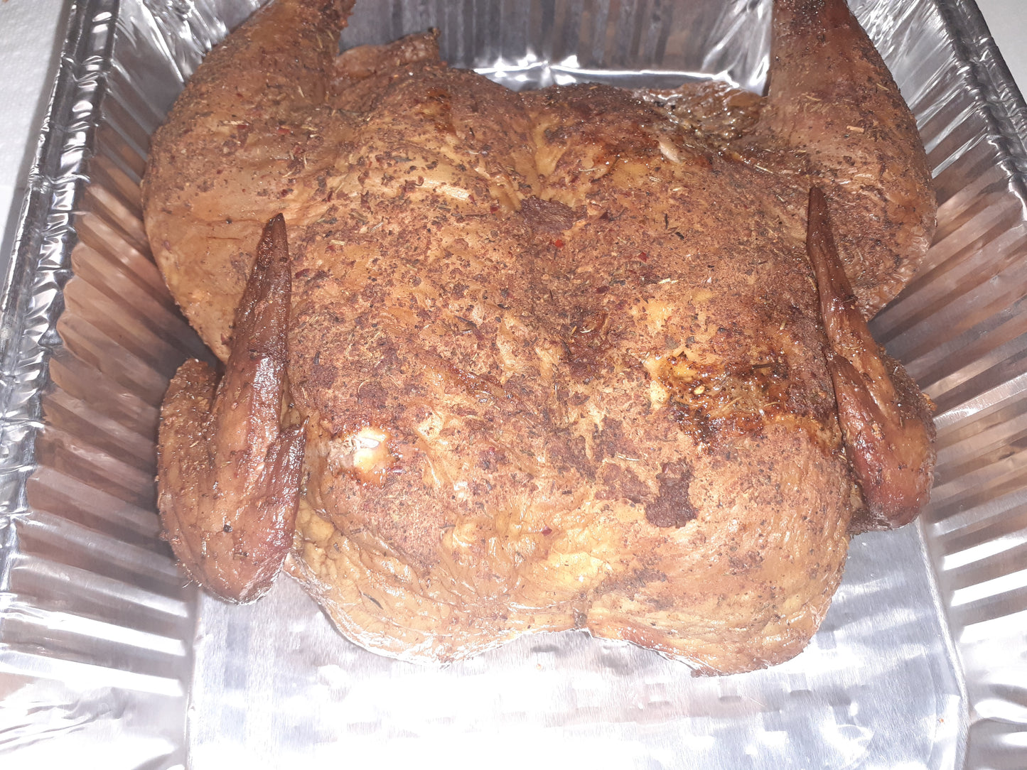 Whole Smoked chicken